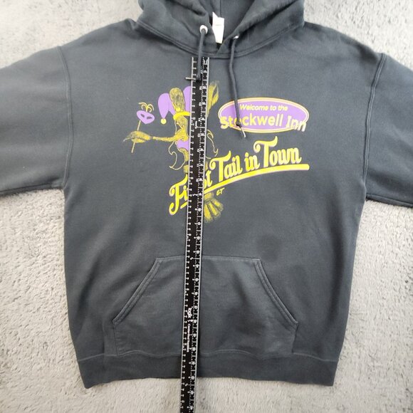 Y2K Indiana Tavern Bar Hoodie Men's Med Stockwell Inn Evansville, IN Sweatshirt - Picture 7 of 12